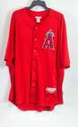 Authentic Majestic Angels Red Jersey - Size Large image number 1