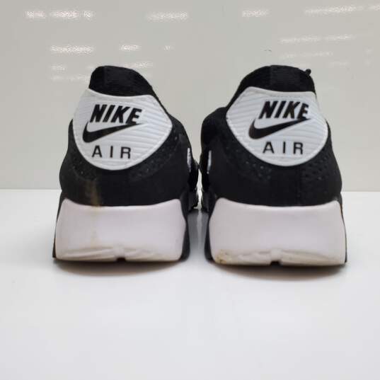 WOMENS NIKE AIR MAX 90 ULTRA 2.0 FLYKNIT 'OREO' SIZE 11 image number 4
