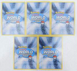 Pokemon TCG 2004 World Championships Card Lot of 5 alternative image
