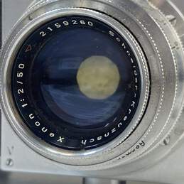 Vintage Ihagee Dresden Exakta V 35mm SLR Camera with Handheld Light Meter alternative image