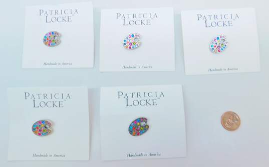 5 - Patricia Locke Marwen Chicago 20th Anniversary Artist Palette Pins image number 4