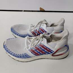 Adidas UltraBoost 20 USA Men's White Sneakers Size  10.5 alternative image