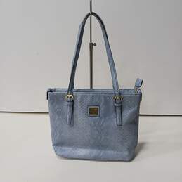 Anne Klein Women's Blue Leather Purse