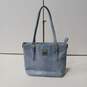 Anne Klein Women's Blue Leather Purse image number 1