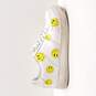 Drip Men's Smiley Face White Sneakers Size 12 image number 1