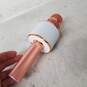 BONAOK Wireless Karaoke Microphone (Rose Gold color) with case - Power on tested image number 4