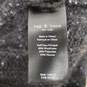 NWT Rag & Bone WM's Wool Klark Turtle Neck Charcoal Grey Sweater Size SM image number 4