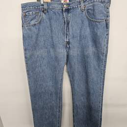 501 Straight Leg Button Fly Jeans