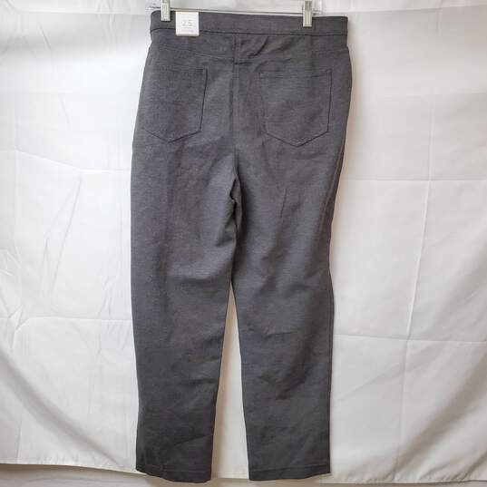 Chico's Gray/Black Tapered Pant Women's Size 2.5 NWT image number 2