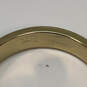 Designer Vera Bradley Gold-Tone Black Enamel Round Shape Bangle Bracelet image number 4