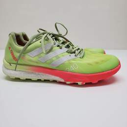 Adidas Terrex Speed Ultra Trail Running Sneakers in Almost Lime Green Men's 9 D