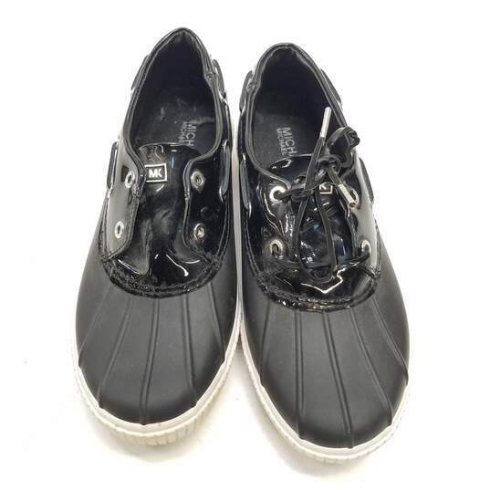Michael Kors Rubber Hyde Shoes Black 8 image number 5