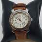 Swiss Army 36mm Case Diver with Brown leather strap Men's Stainless Steel Quartz Watch image number 4