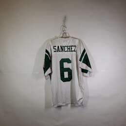 Mens New York Jets Mark Sanchez V-Neck Football-NFL Pullover Jersey Size 52 alternative image