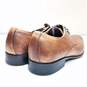 Aldo Brown Leather Derby Dress Shoes US 10.5 image number 4