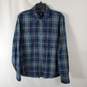 7 For All Mankind Men Plaid Button Up M NWT image number 1