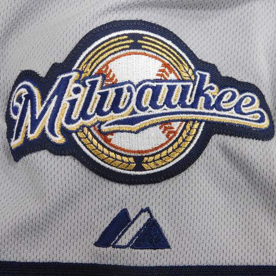 Todd Coffey Autographed/Game Used Jersey w/ COA Milwaukee Brewers image number 10