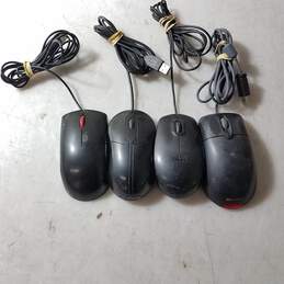 Lot of Four computer mice