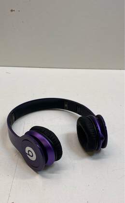 Beats By Dr. Dre Original Wired Purple Headphones SOLO HD with Case