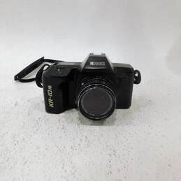 Ricoh KR-10M 35mm SLR Film Camera w/ Pentax 50mm Lens & Neck Strap