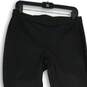 Eileen Fisher Womens Black Flat Front Skinny Leg Pull-On Ankle Pants Size MP image number 3