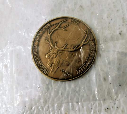 2 North American Hunting Club collectors tokens USA coin Moose medallion NAHC image number 3