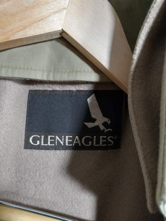 Men's Glen Eagle Trench Coat Sz 42L image number 3