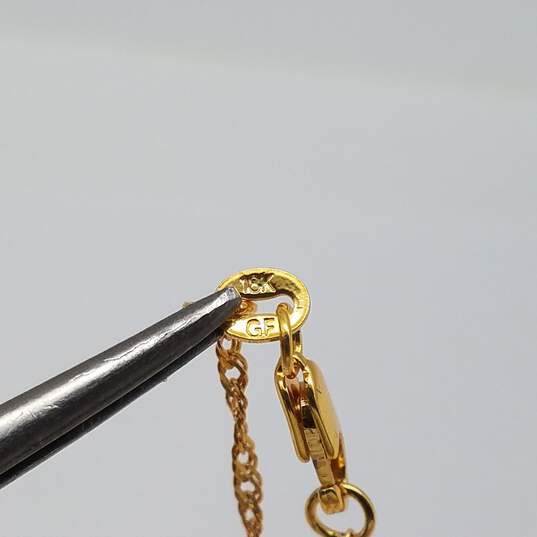 Gold Filled Twist Chain Necklace Bundle 3pcs 9.1g image number 5
