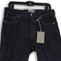 NWT Womens Blue Denim Dark Wash 5-Pocket Design Skinny Jeans Size 31R image number 3