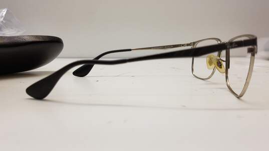 Vera Wang Rectangle Eyeglass Frames Blk/Tort image number 6