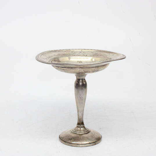 Ellmore Silver Co. Sterling Silver Weighted Compote - 179.0g image number 1