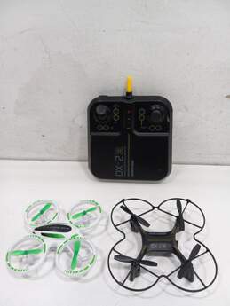 2pc Set of Sharper Image Stunt Drones w/Controller