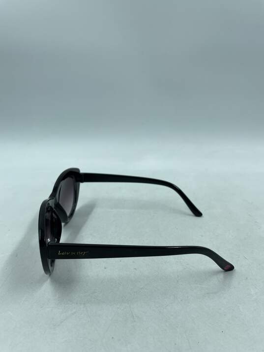 Luv Betsey Cat Eye Black Sunglasses image number 4