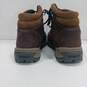 Timberland Pro Series Steel Toe Leather Brown Boots Size 9.5W image number 2