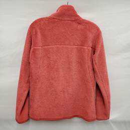 Patagonia WM's Pink Coral Teri Cloth Insulted Snap Button Pullover Size M alternative image