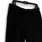NWT Womens Black Elastic Waist Straight Leg Pull-On Ankle Pants Size 14 R image number 3