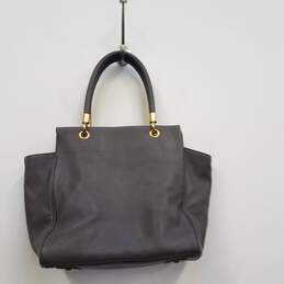 Marc Jacobs Leather Too Hot to Handle Satchel Grey alternative image