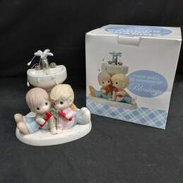 Precious Moments Collectors' Club There Shall Be Showers Of Blessings Porcelain Figurine