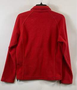 Columbia Red Fleece Jacket - Size Medium alternative image