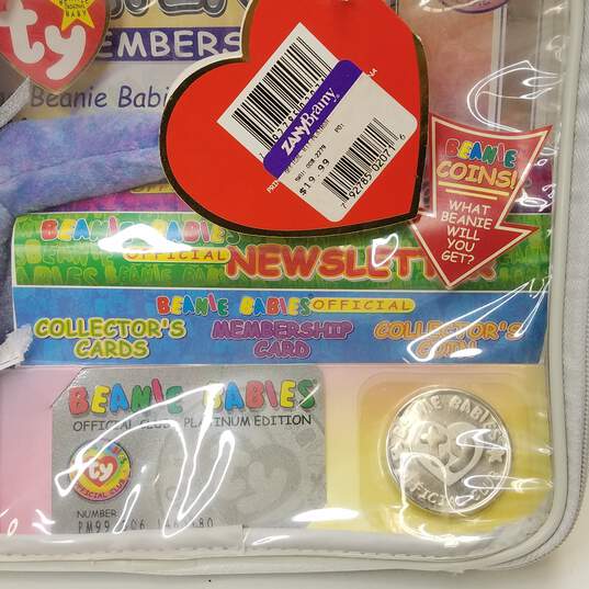 Lot of 2 1999 Limited Edition TY Beanie Babies Official Club Platinum Membership Kits image number 4