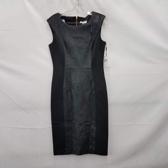 Calvin Klein Black Sleeveless Dress NWT Size 6 image number 1