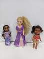 Trio of Disney Princess Dolls image number 1