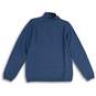 Banana Republic Mens Blue Spread Collar Long Sleeve Pullover Sweater Large image number 2
