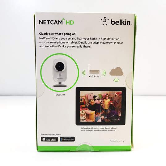 Lot of 3 Belkin Netcam HD Wi-Fi HD Camera with Night Vision F7D7602 image number 4