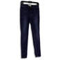 Womens Blue Denim Medium Wash Stretch Pockets Skinny Leg Jeans Size 28 image number 1