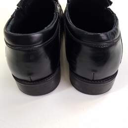 Kenneth Cole Reaction Slick Deal Black Faux Leather Slip On Loafers Shoes Men's Size 9.5 M alternative image