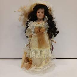 Goldenvale Collection Cream Dress Doll