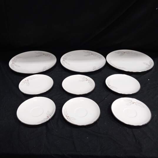 9pc Set Of Franciscan Porcelain Dinner Ware image number 1