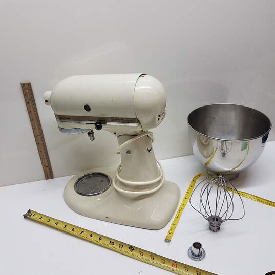 Countertop Mixer Model KSM90 White Untested P/R - Item 001 071623MJS image number 2