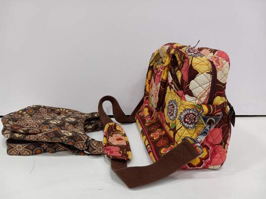 Bundle of 2 Assorted Vera Bradley Floral Bags image number 4